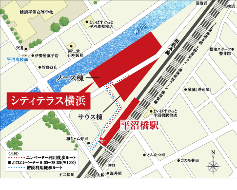 電車アクセス 公式 シティテラス横浜 横浜の新築マンション 住友不動産